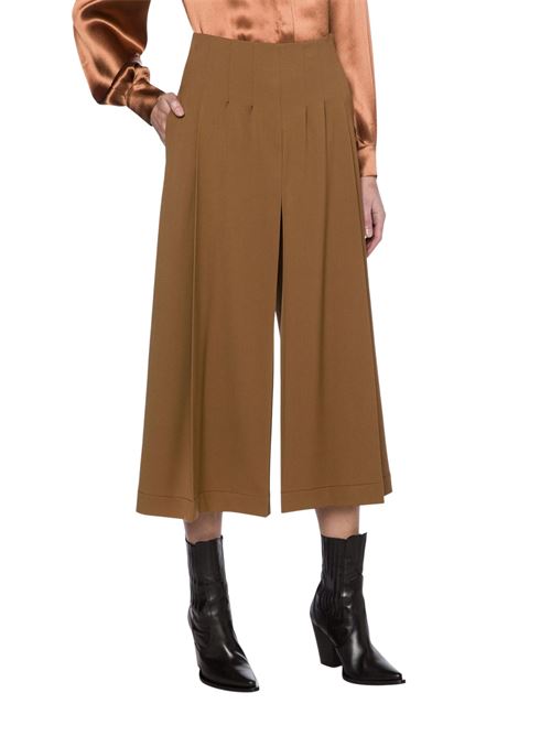 Pantalone Donna beige con volume ampio ALBERTA FERRETTI | A030666270096